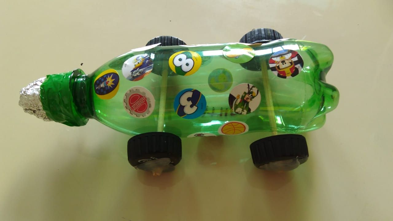 brinquedos com garrafa PET passo a passo