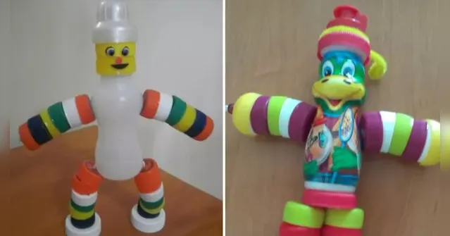 ideias criativas de brinquedos reciclados