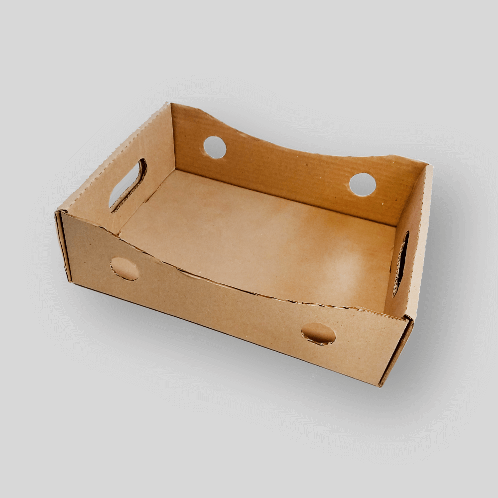 caixa de uva reciclada