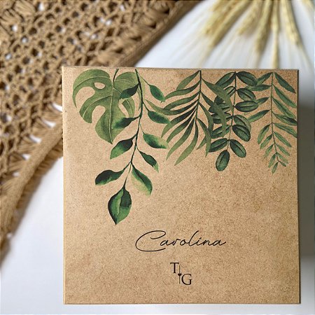 caixa de mdf crua vs caixa pintada para casamento