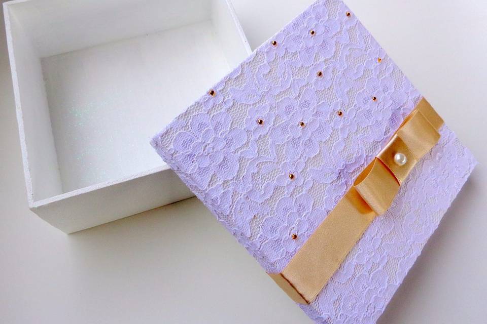 caixa em mdf para casamento