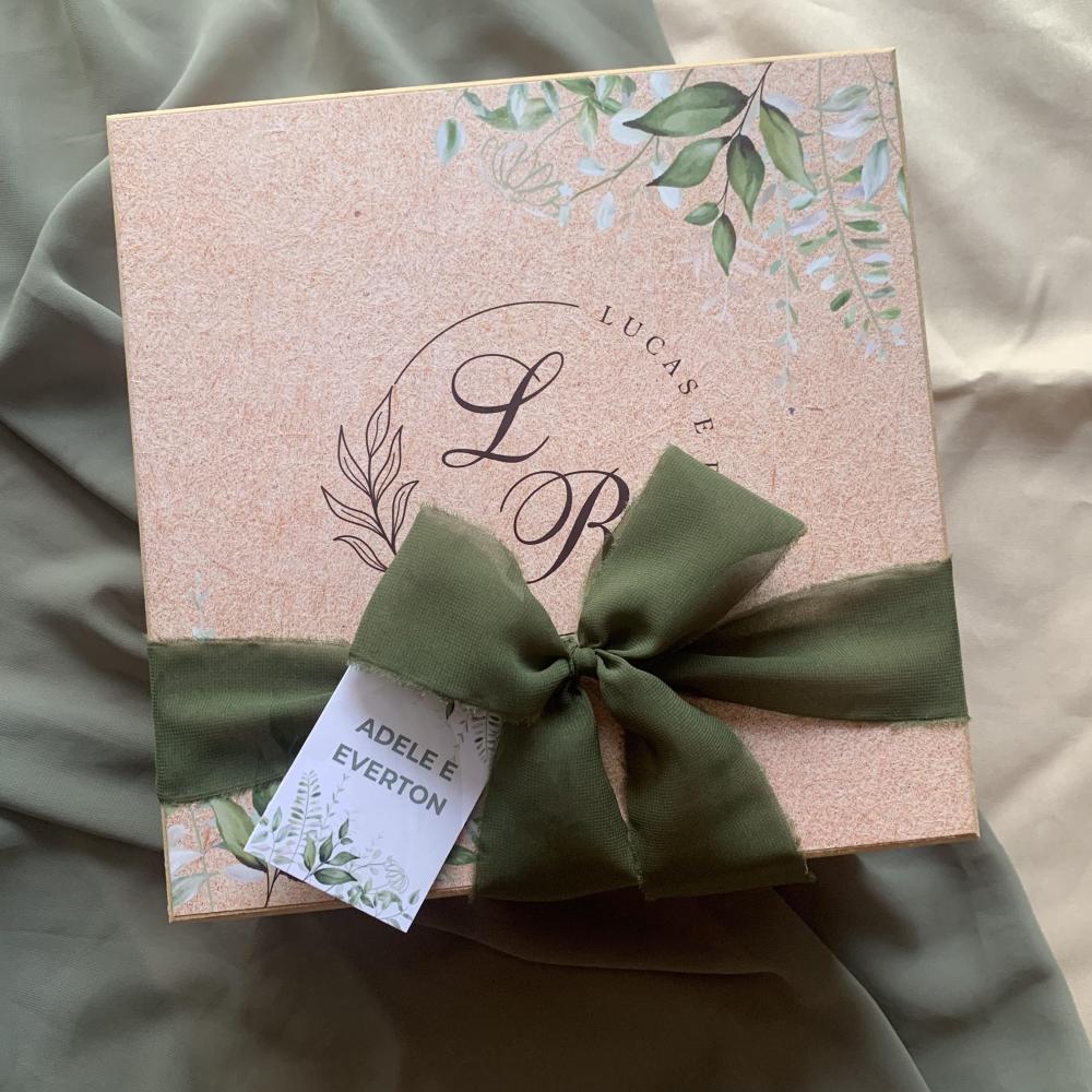 caixa mdf lembrança casamento