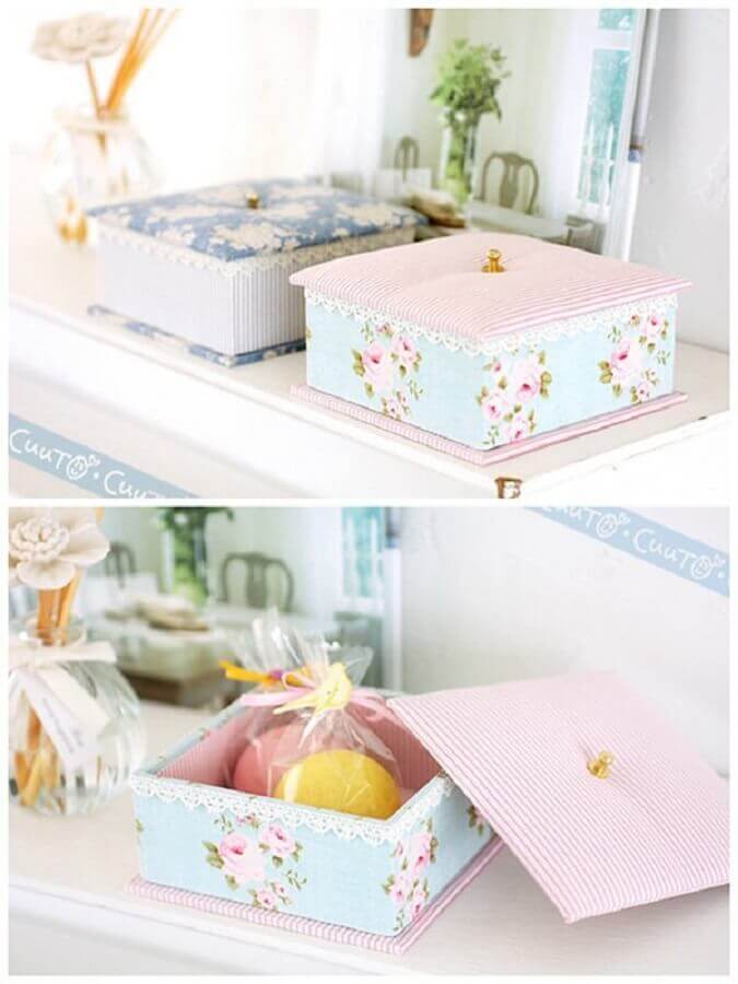 ideias de caixas de mdf decoradas para casamento