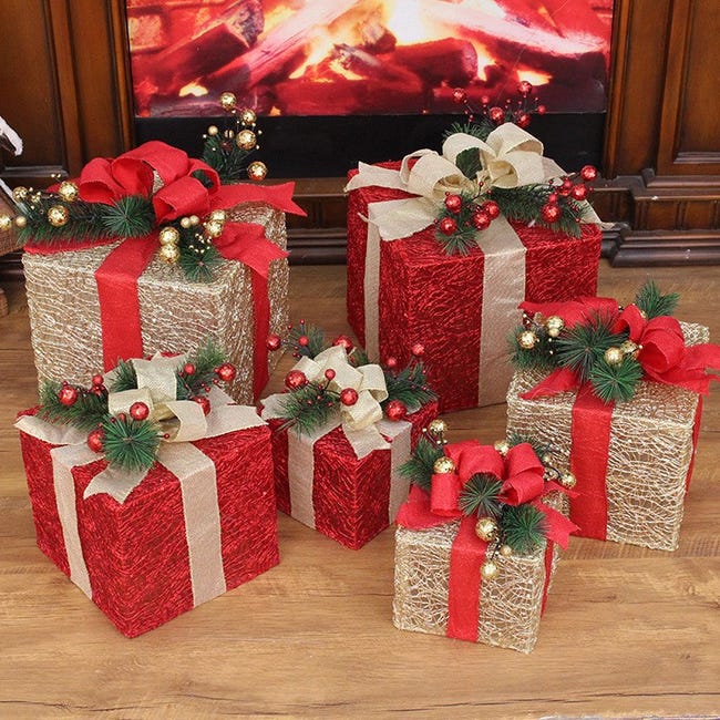 passo a passo caixa natal led palitos churrasco