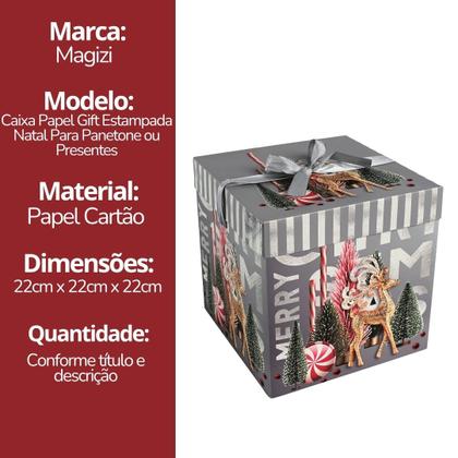 caixas decoradas para o natal