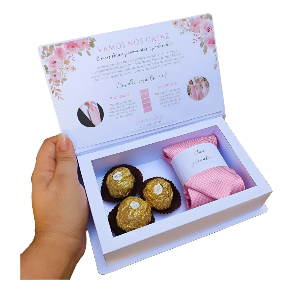 Onde Comprar Caixinhas para Doces de Casamento: Shopee
