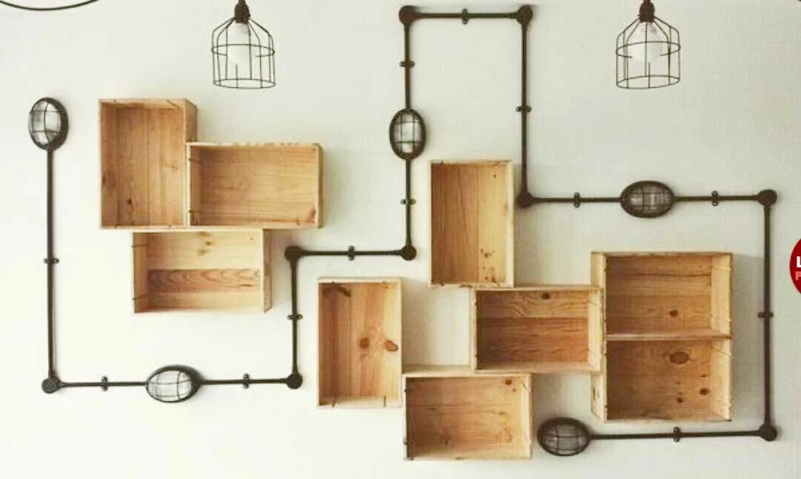 caixote de feira vs caixote de pinus para decoração