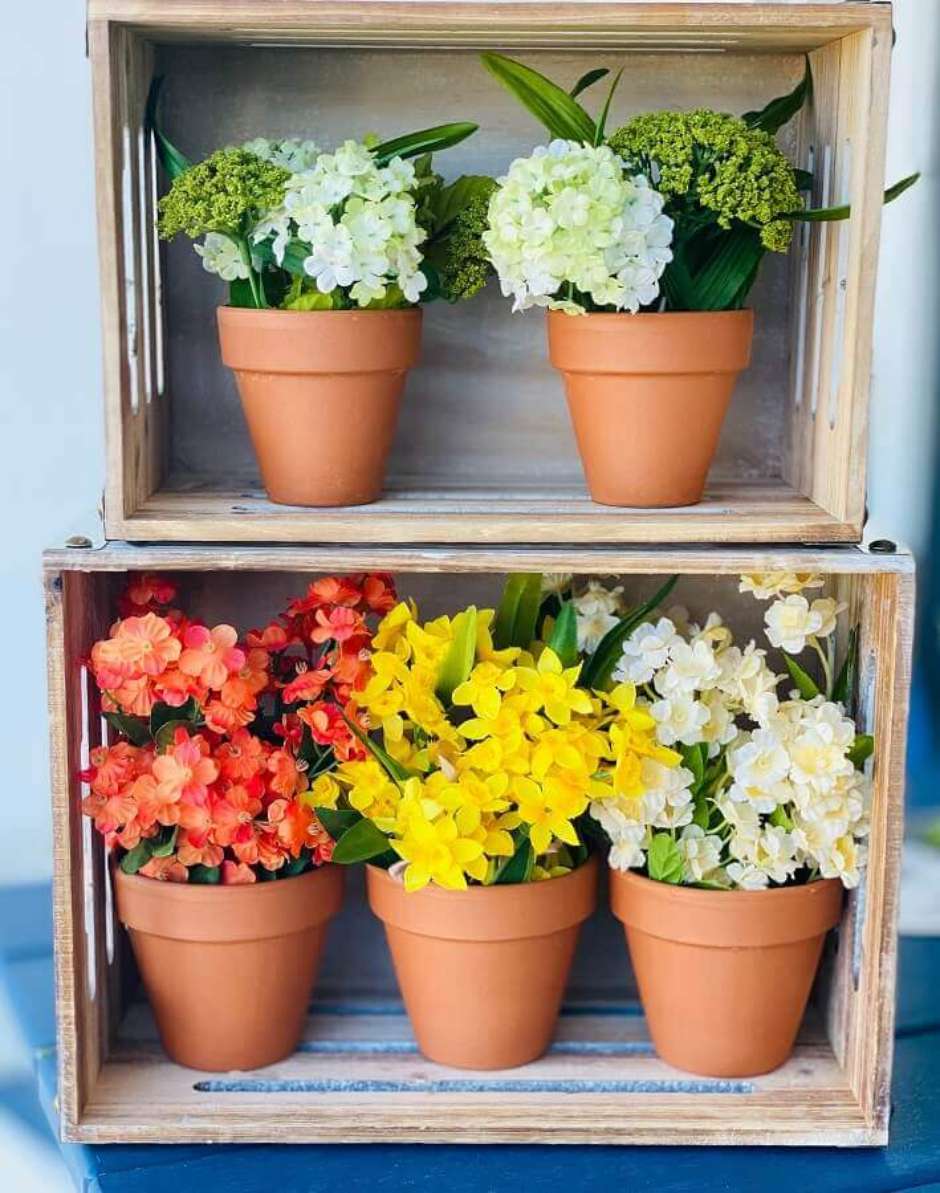 quanto custa decorar com caixotes de madeira