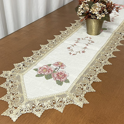 caminho de mesa ponto cruz