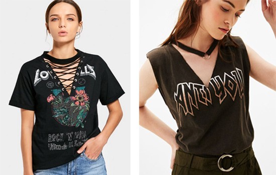 como cortar camiseta nas costas