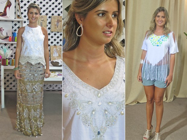 camiseta com corte ombro a ombro