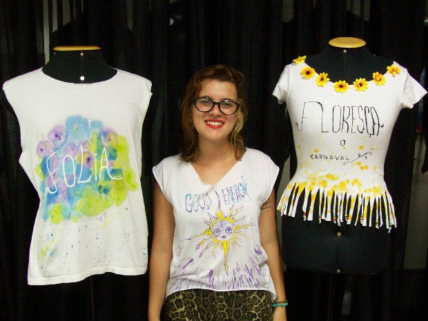 customizar camiseta sem costura