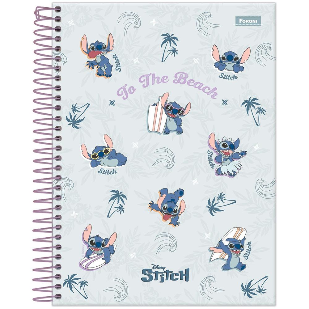Capa de caderno Stitch para imprimir