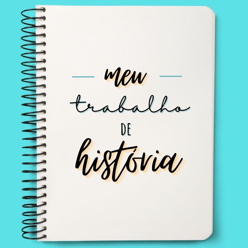 erros comuns ao fazer capa de caderno de história