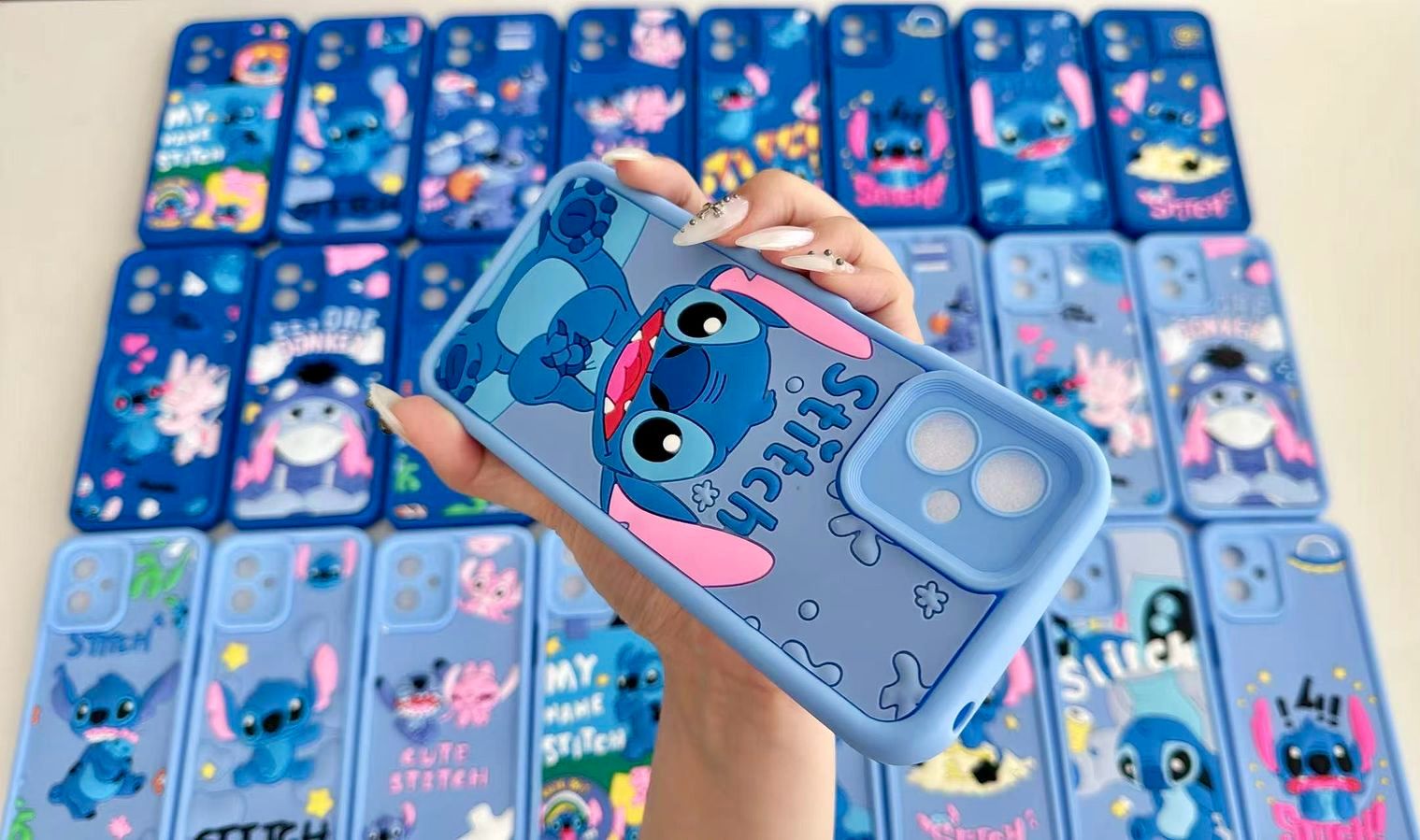 capa de edredom stitch