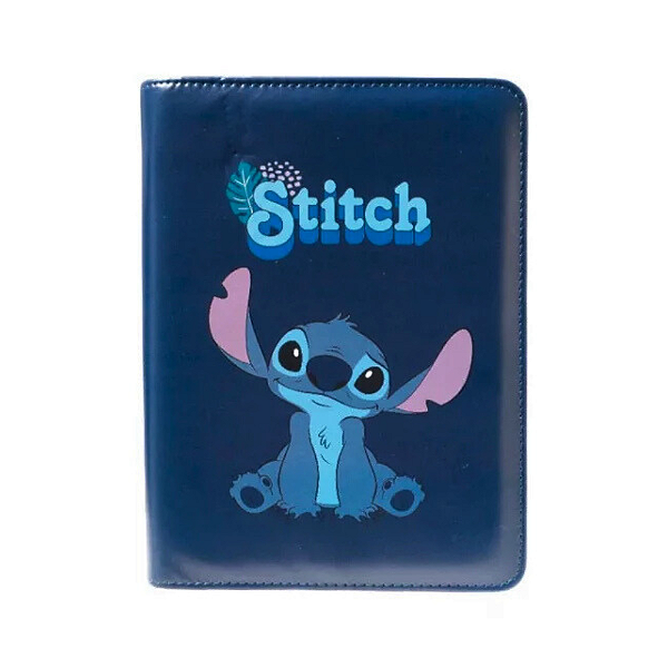 caderno brochurão stitch