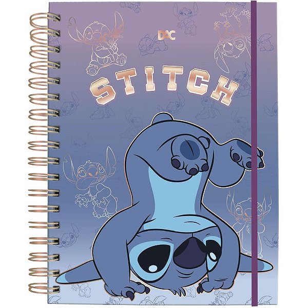 capa caderno stitch diy