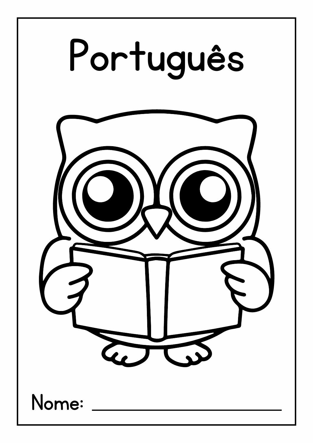 capa de caderno personalizada para imprimir