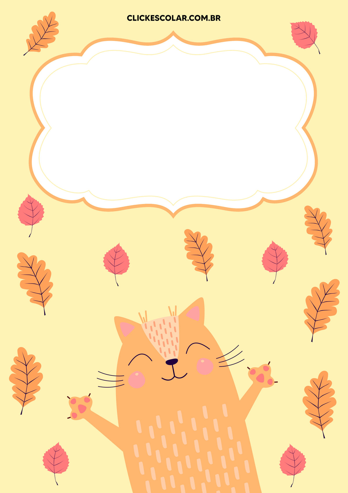 capa de caderno minimalista para imprimir