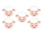 atividade infantil ovelha imprimir