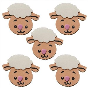 viseira de ovelha para imprimir