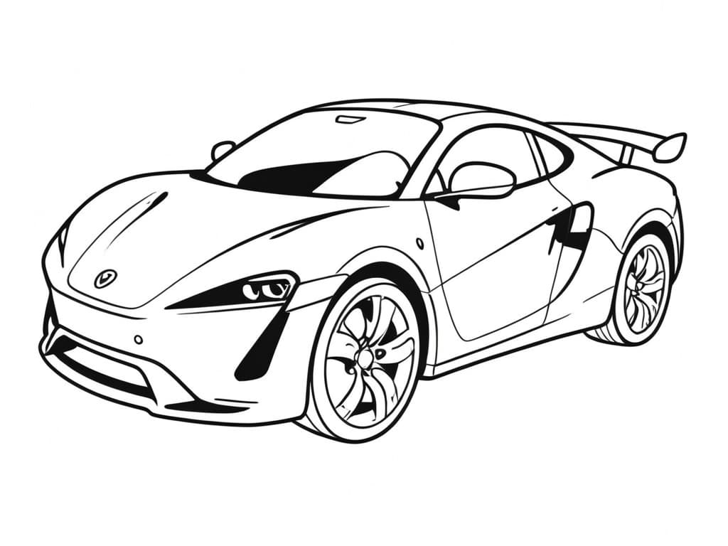 carros desenho para colorir