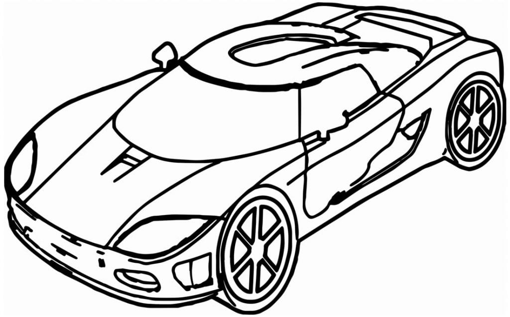 melhores desenhos de carros para colorir online