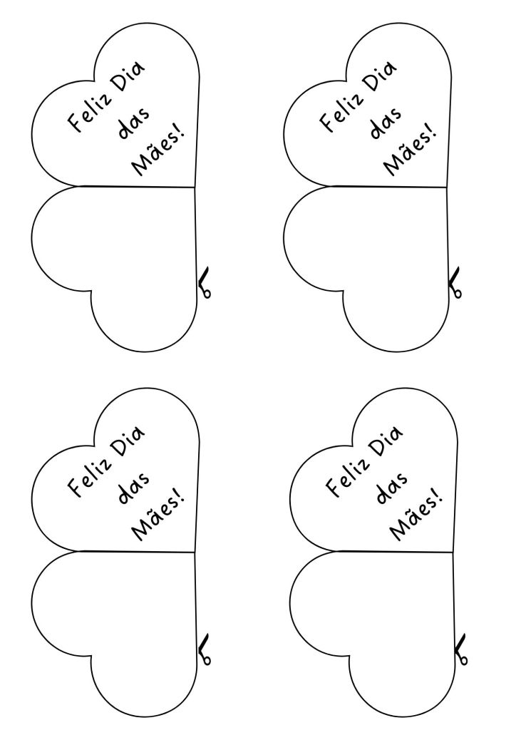 cartão de dia das mães para imprimir