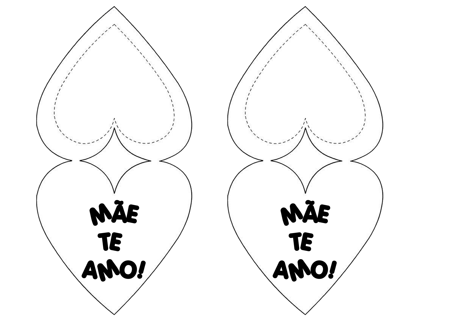 cartão de amor para imprimir