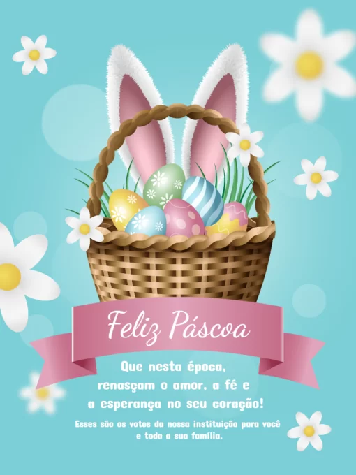 cartao de pascoa religioso para imprimir