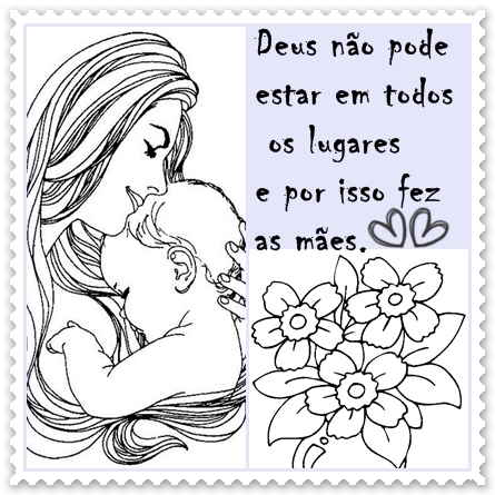 cartão dia das mães feito à mão