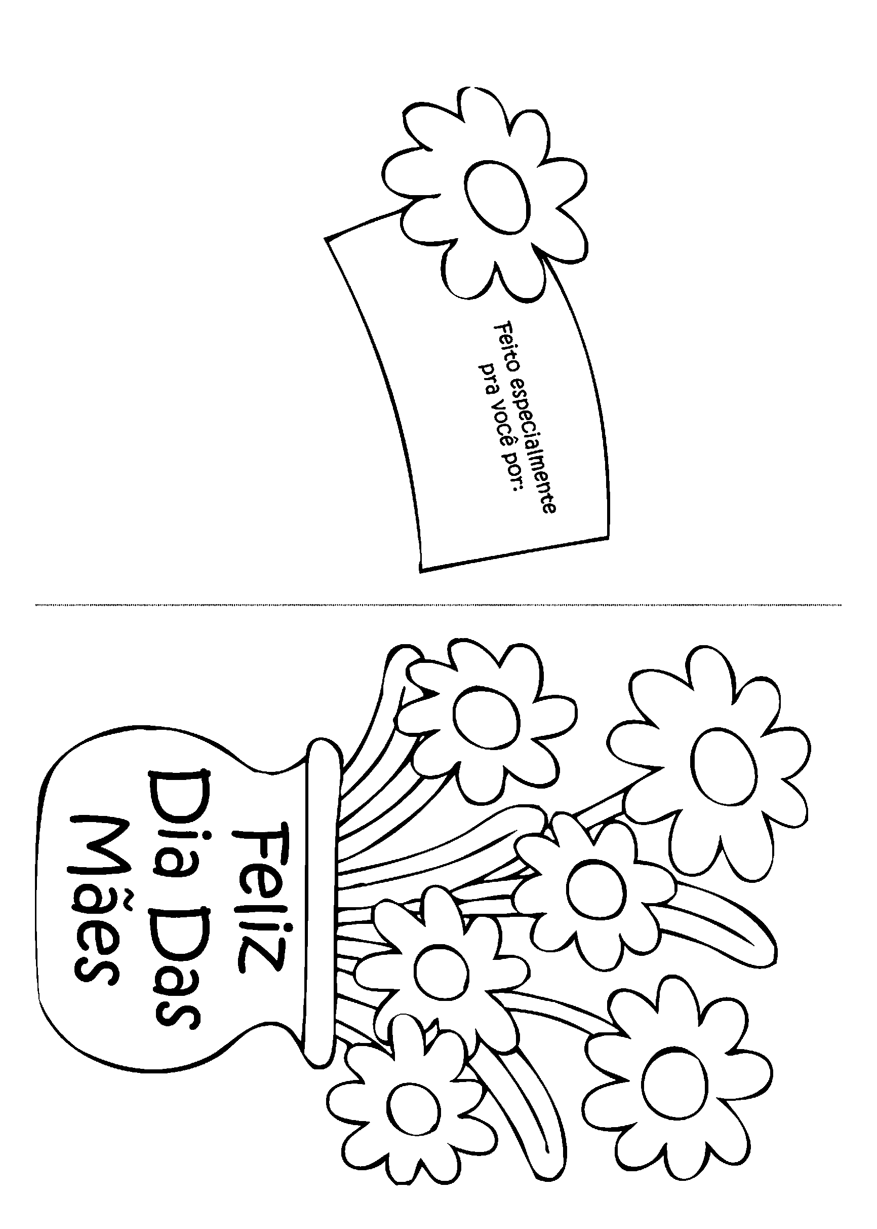 modelos de cartões dia das mães para maternal