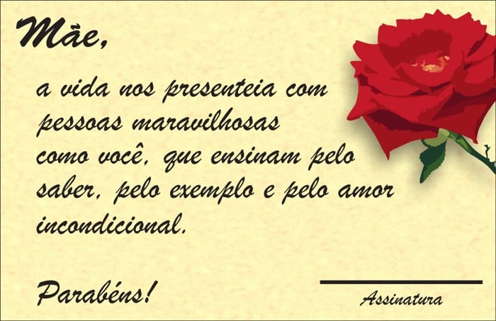 cartão dia das mães para imprimir em PDF