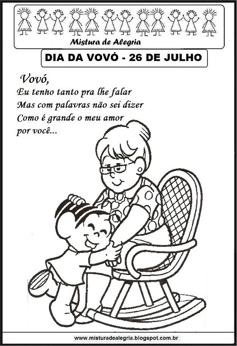 cartão dia dos avós 3D