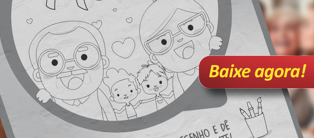 cartão dia dos avós para vovô