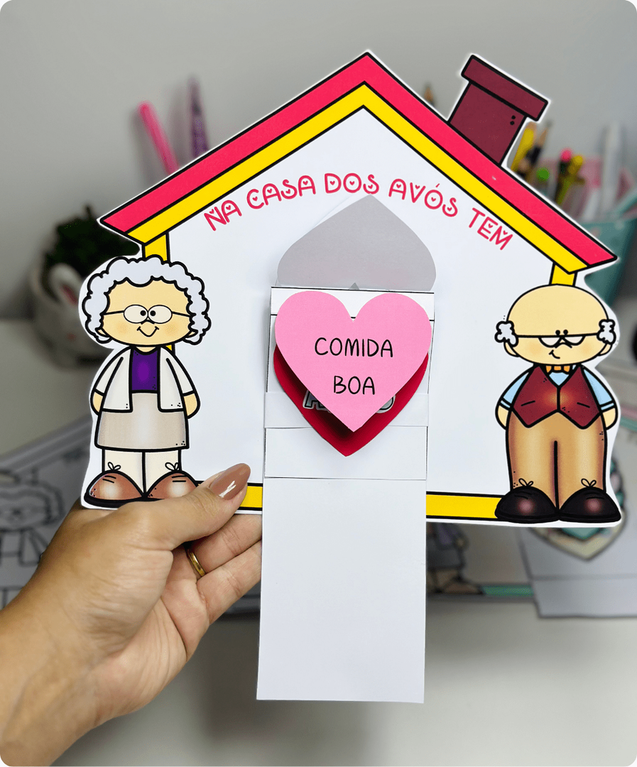 cartão dia dos avós para vovô