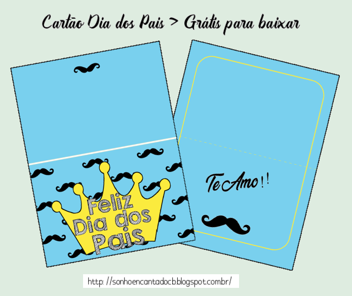 cartão para imprimir grátis
