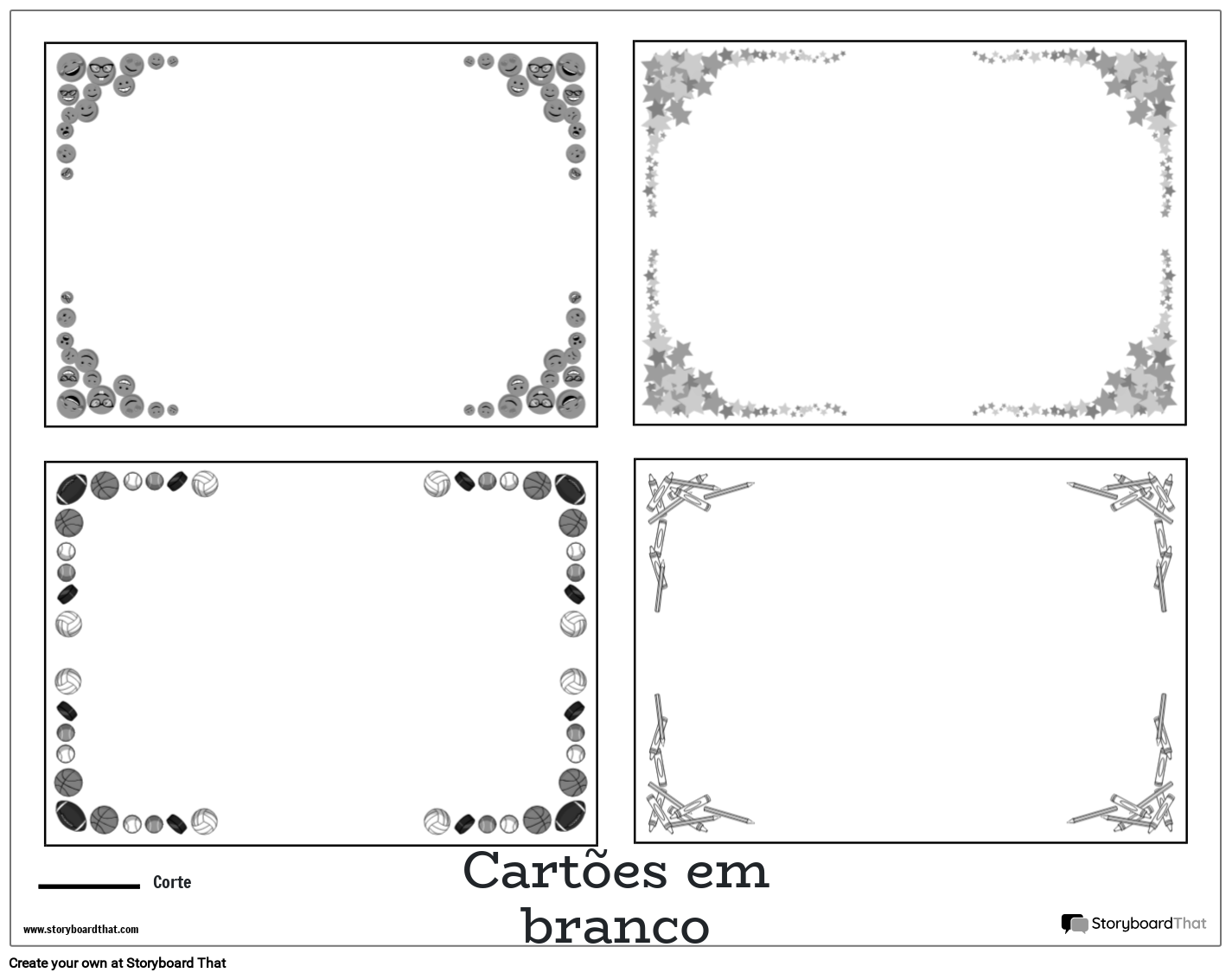 cartão para imprimir grátis