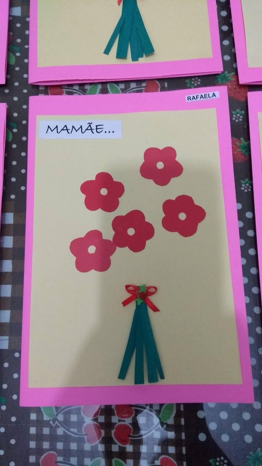 lembrancinha dia das mães maternal