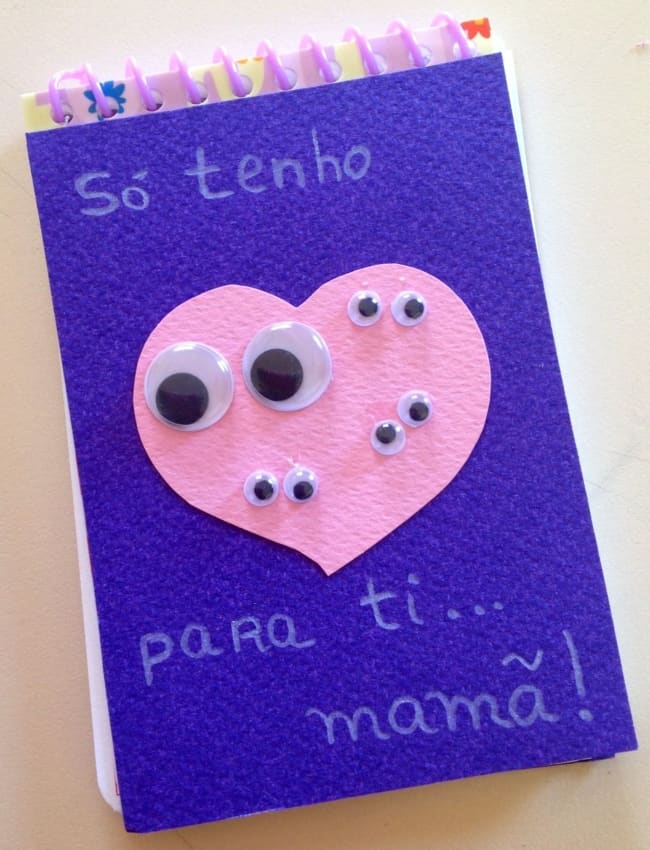 mensagens curtas para cartão dia das mães infantil