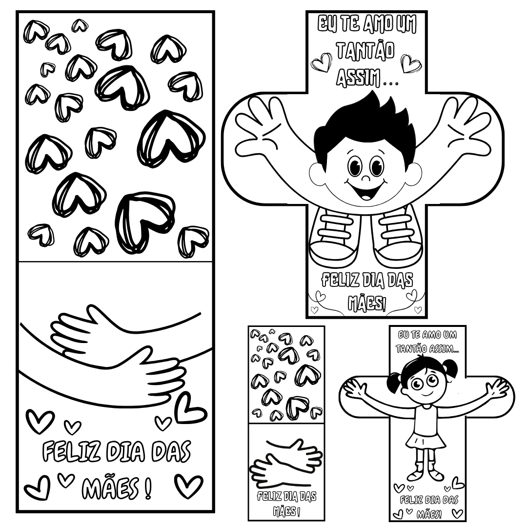 desenhos do dia das mães para colorir e imprimir