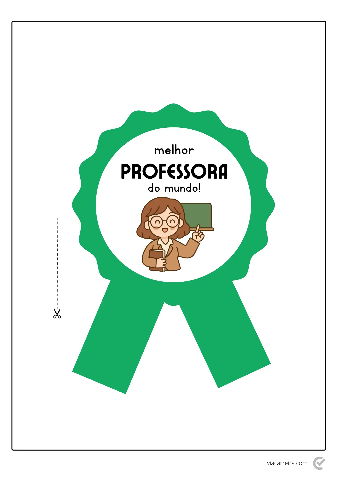 cartão professor para imprimir grátis