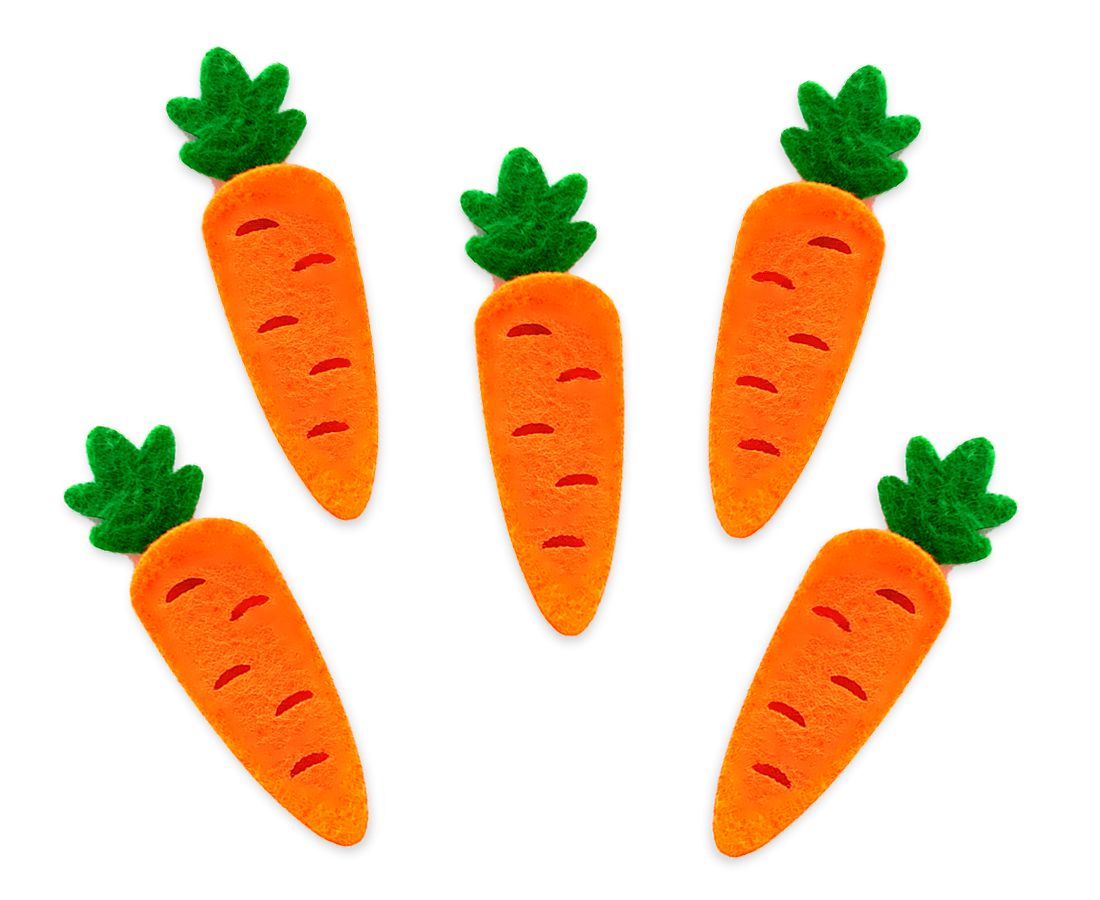 molde cenoura páscoa feltro