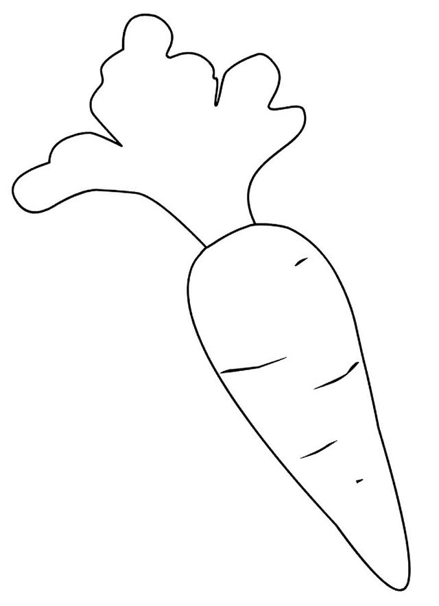 melhores desenhos de cenoura para imprimir e colorir