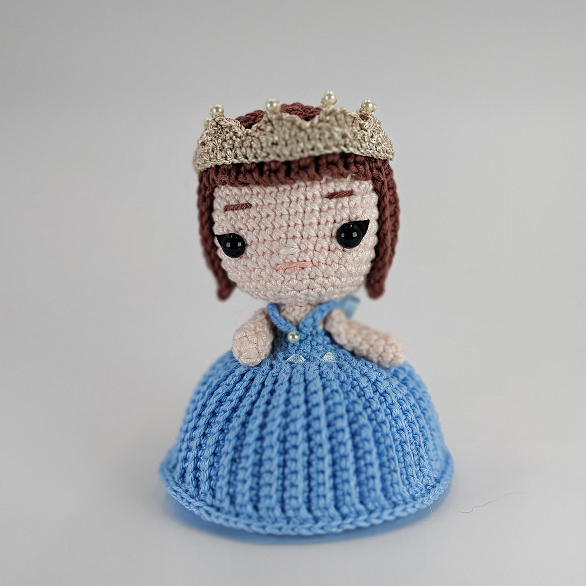 centro de mesa almofada com coroa