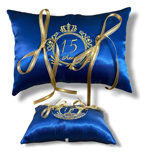 centro de mesa almofada com coroa