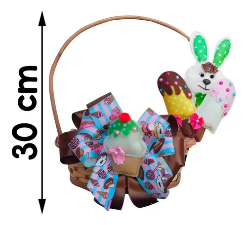 Além dos Chocolates: O Que Colocar na Sua Cesta de Páscoa Decorada