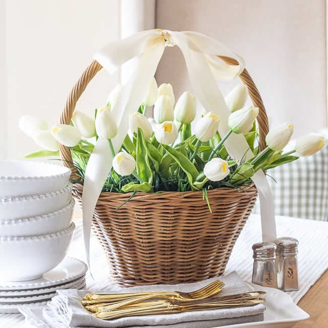 DIY Páscoa: 5 Ideias Criativas para Decorar sua Cesta de Vime em Casa