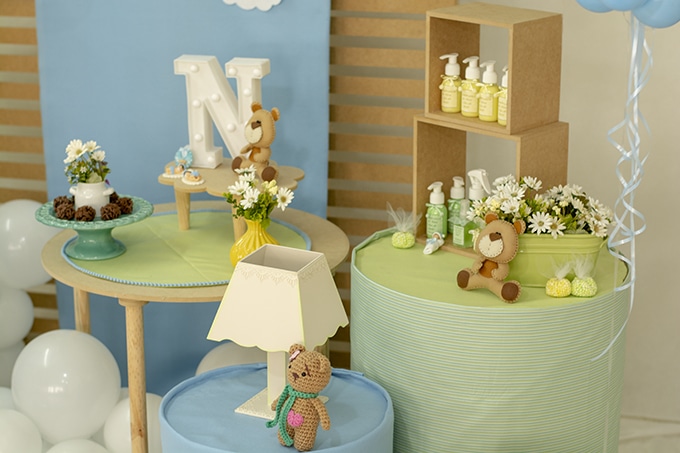 quanto custa decorar mesa chá de bebê