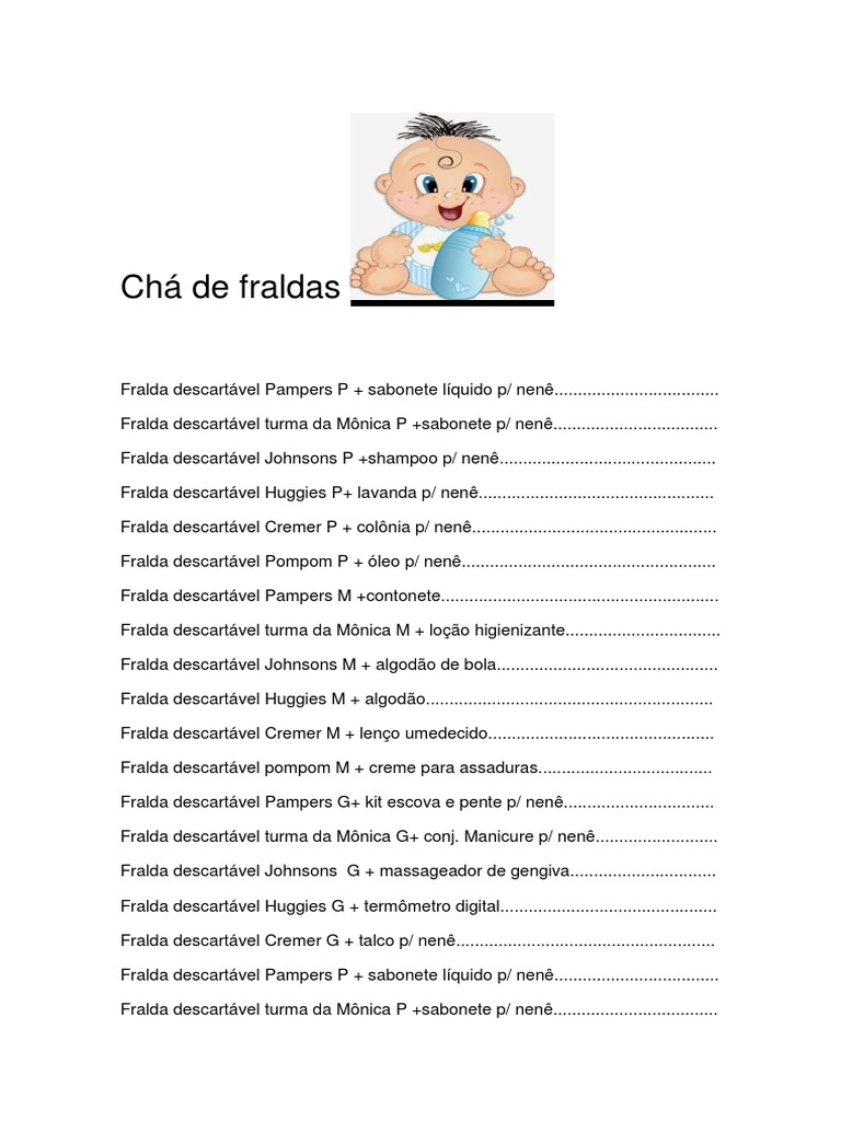 Guia completo de itens de higiene para o enxoval do bebê